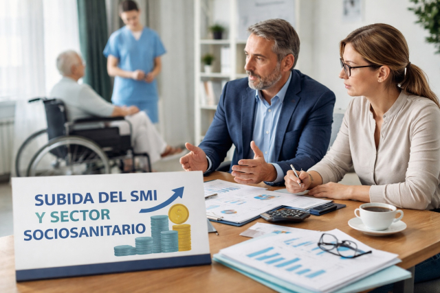 La subida del SMI y su impacto en el sector sociosanitario