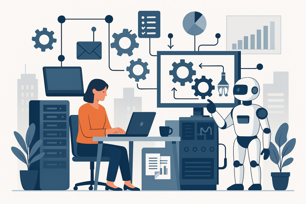 Automatización empresarial en España Qué procesos automatizar primero en una PYME y por qué Contenido muy accionable y fácil de posicionar