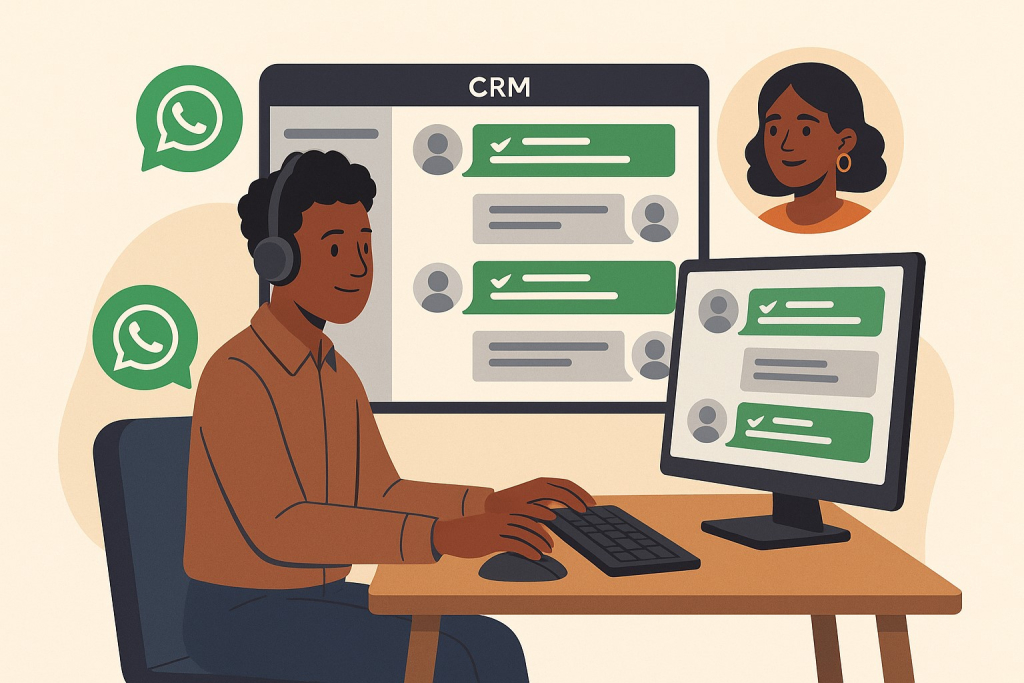Cómo centralizar tus conversaciones con un CRM para WhatsApp en equipos pequeños