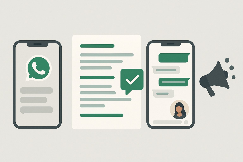 biblioteca de plantillas de Mensajes.co, campañas automáticas