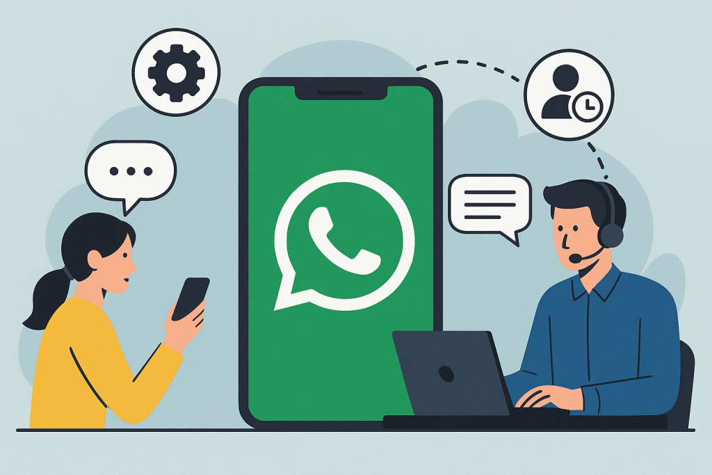 Cómo usar WhatsApp para servicio al cliente evitando cuellos de botella