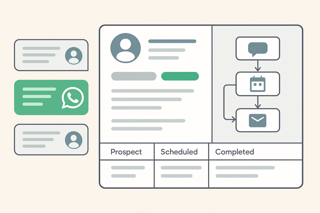 WhatsApp CRM para pymes de servicios profesionales